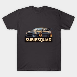 Impreza WRX STI Car Art - Subaru Widebody Modified JDM Car T-Shirt